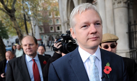 © epa / andy ryan julian assange vor dem gericht